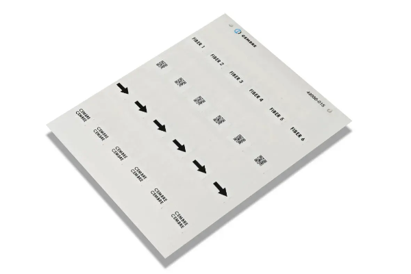 Adhesive cable markers